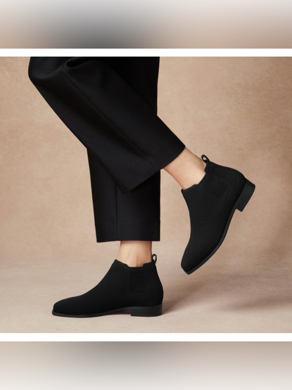 VIVAIA Ryan Pro Water-Repellent Knit Chelsea Boots (Reg. $179)